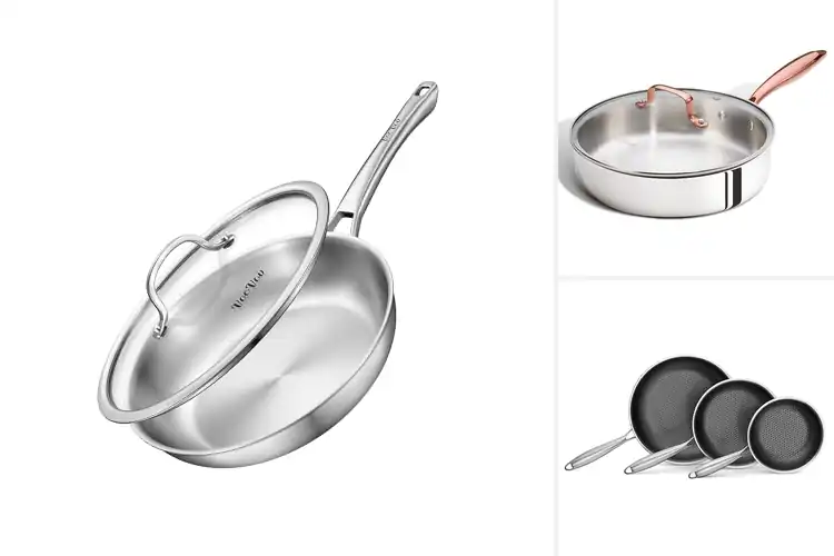 Detailed view of Best Frying Pans for Gas Cooktops