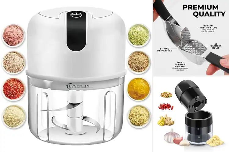 Detailed view of 10 Best Garlic Mincers for Effortless Flavor