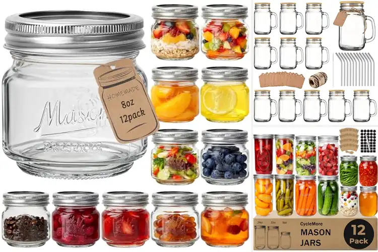Detailed view of Best Gift Ready Mason Jar Sets