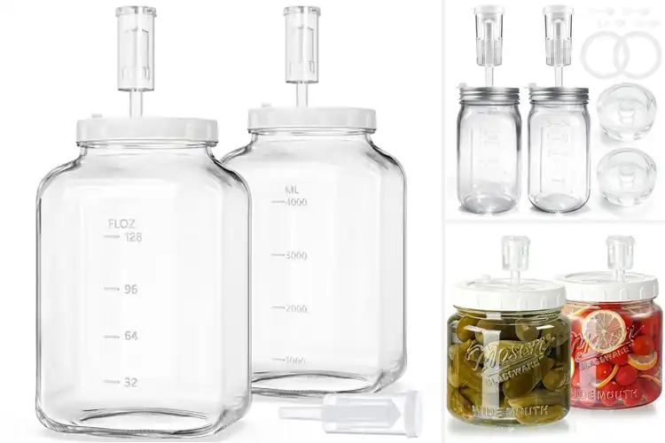 Detailed view of Best Glass Jars For Fermenting