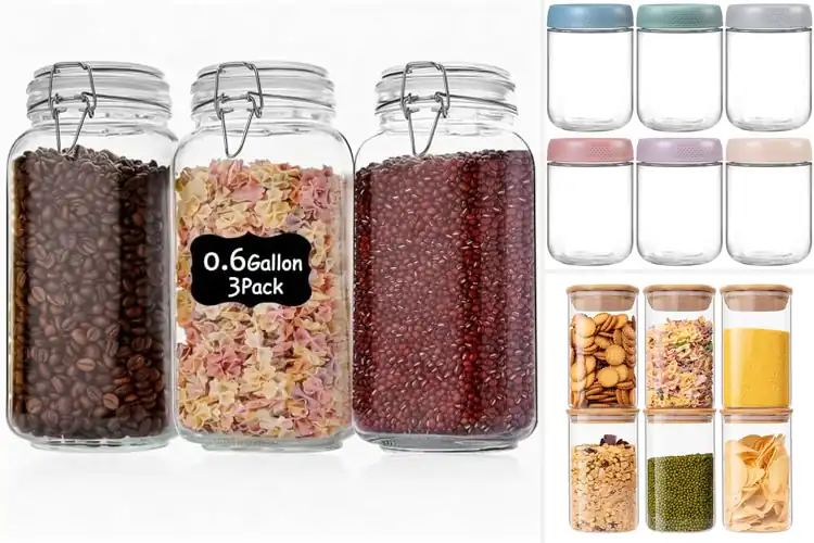 Detailed view of Best Glass Jars For Storage: Keep Food Fresh & Organized
