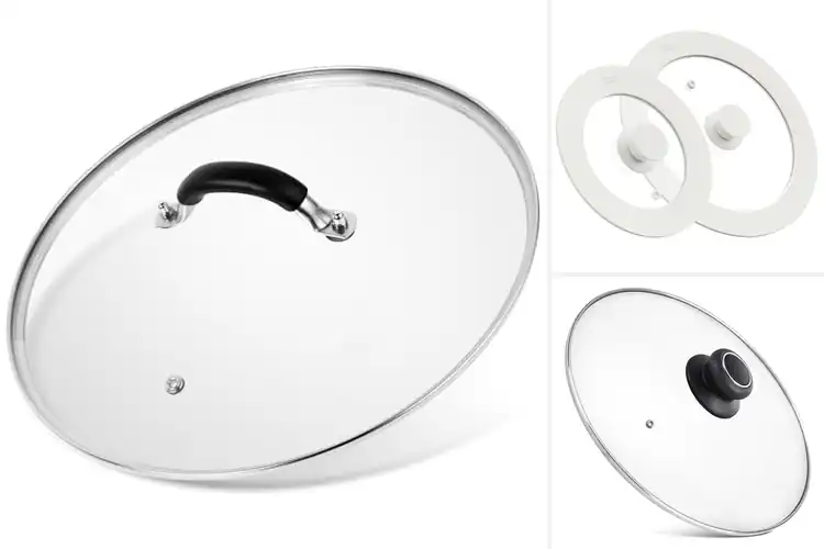 Detailed view of Best Glass Lid Pan