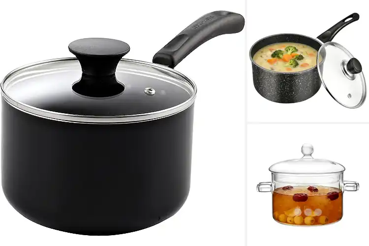 Detailed view of Best Glass Lid Saucepan with View