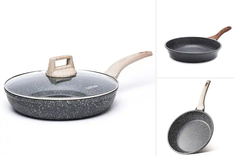 Detailed view of Best Granite Coated Frying Pans