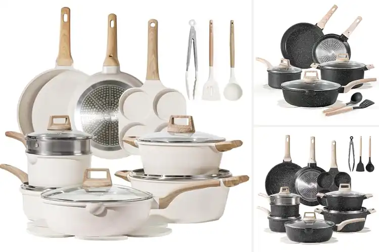 Detailed view of 10 Best Granite Cookware: Transform Your Meals