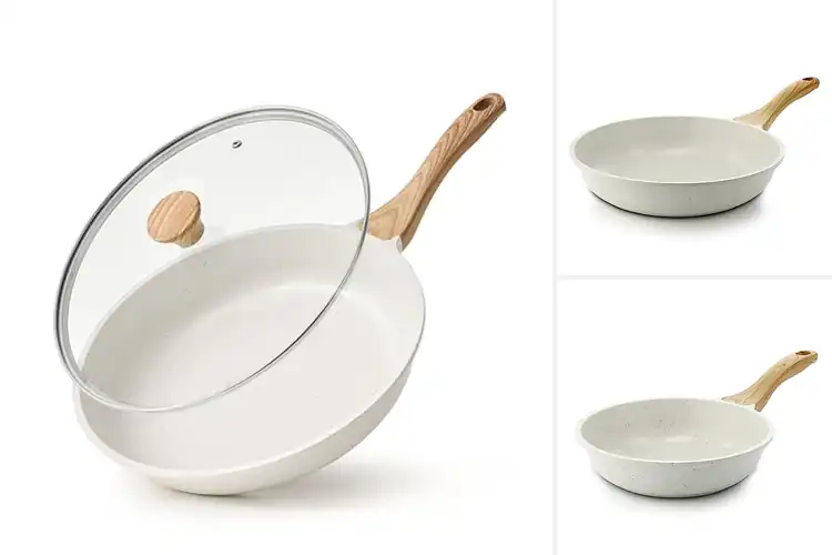 Detailed view of Best Health Ceramic Skillet