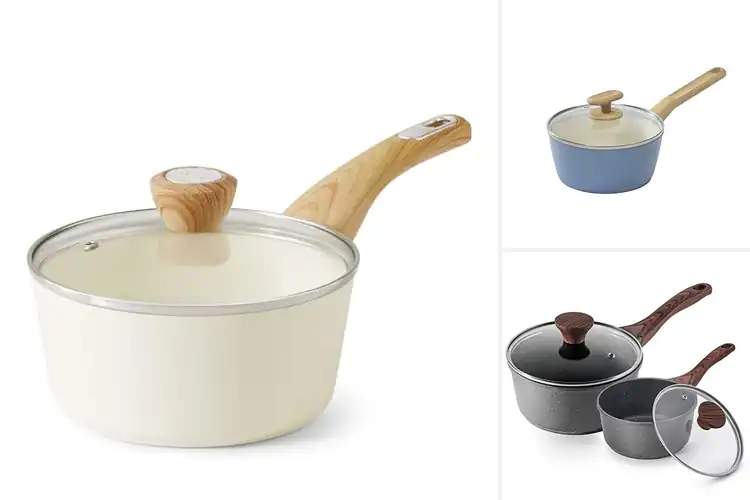 Detailed view of Best Healthier Cooking With Little Oil Saucepan
