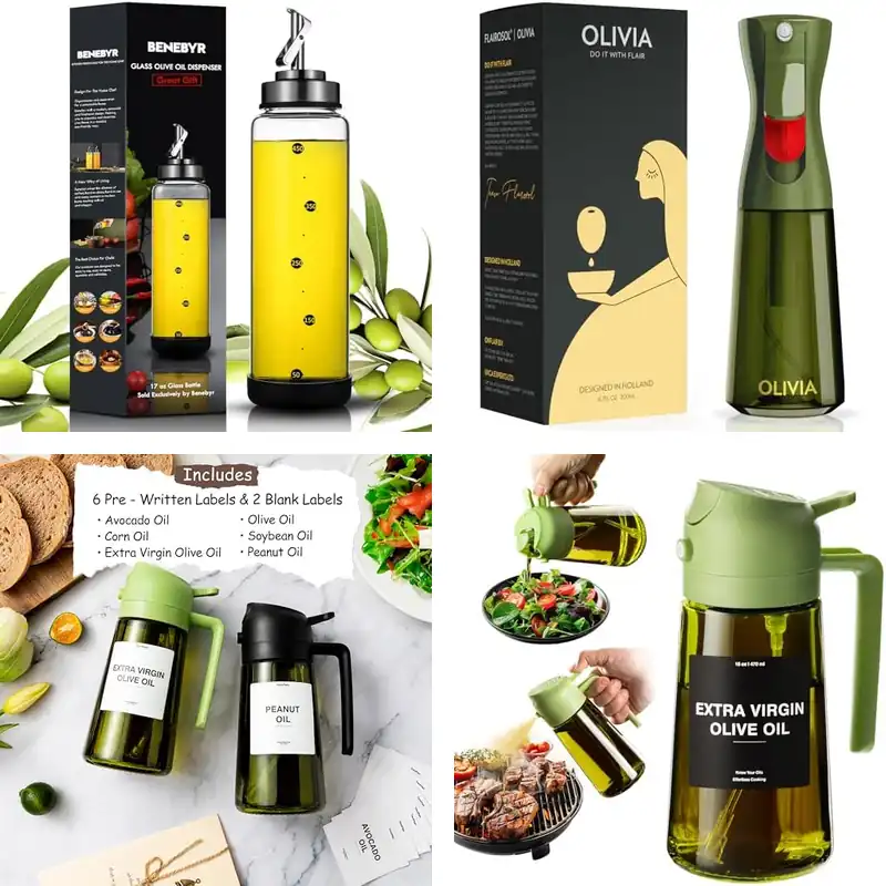 10 Best Healthy Cooking Oil Dispensers for a Cleaner Kitchen