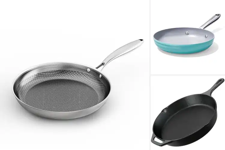 Detailed view of Best Heat Distribution Frying Pans