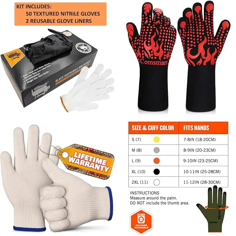 10 Best Heat Resistant Gloves to Handle Hot Items Safely