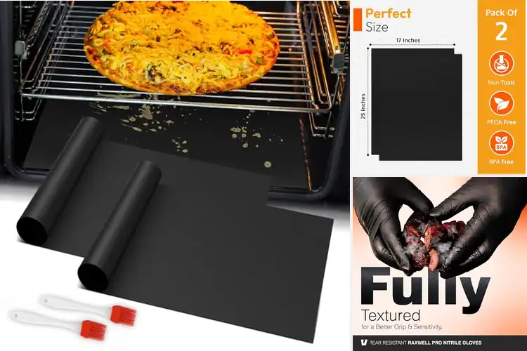 Detailed view of 10 Best Heat Resistant Liners for Effortless Cooking