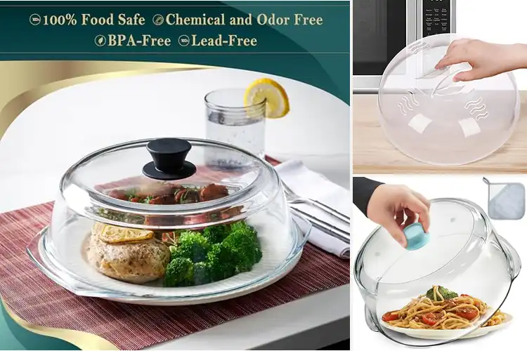 Detailed view of Best Heat Resistant Microwave Cover For Leftovers