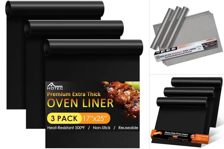 Detailed view of Best Heat Resistant Oven Liners 500°F