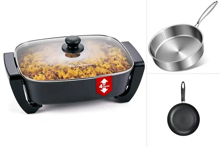 Detailed view of Best Heat-Retaining Skillets: Perfect Cooking Every Time