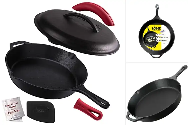Detailed view of Best Heavy Duty Cast Iron Frying Pan For Longevity