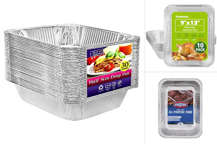 Detailed view of 10 Best Heavy-Duty Foil Pans for Effortless Cooking & Cleanup