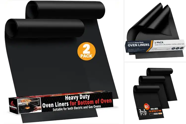 Detailed view of Best Heavy-Duty Oven Liner Mats