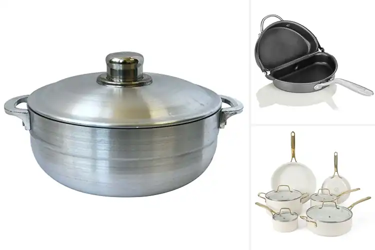 Detailed view of Best Heavy Gauge Aluminum Cookwares