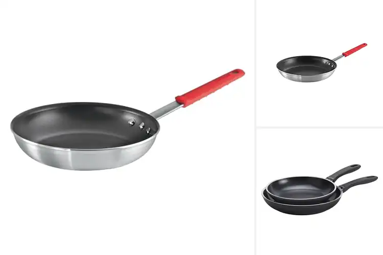 Detailed view of Best Heavy-Gauge Aluminum Skillet For Even Heat