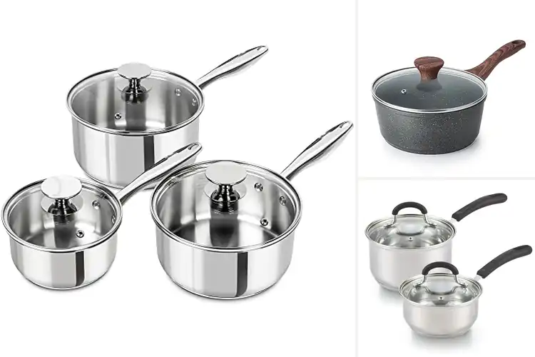 Detailed view of Best Induction Sauce Pots