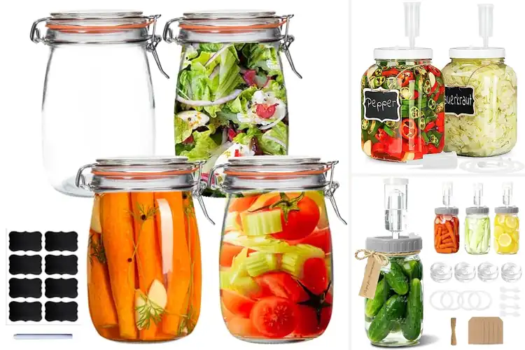 Detailed view of Best Jars For Fermenting Vegetables