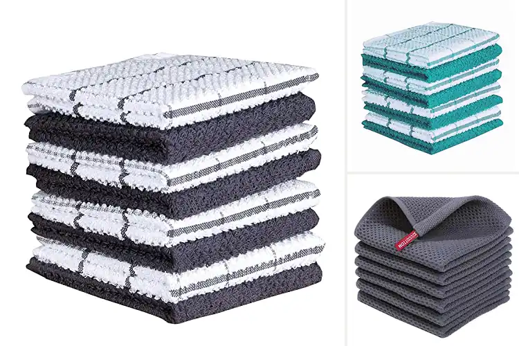 Detailed view of 10 Best Kitchen Dish Cloths for Quick, Fresh Cleaning