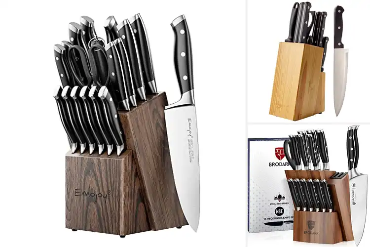 Detailed view of 10 Best Kitchen Knife Sets for Effortless Cooking
