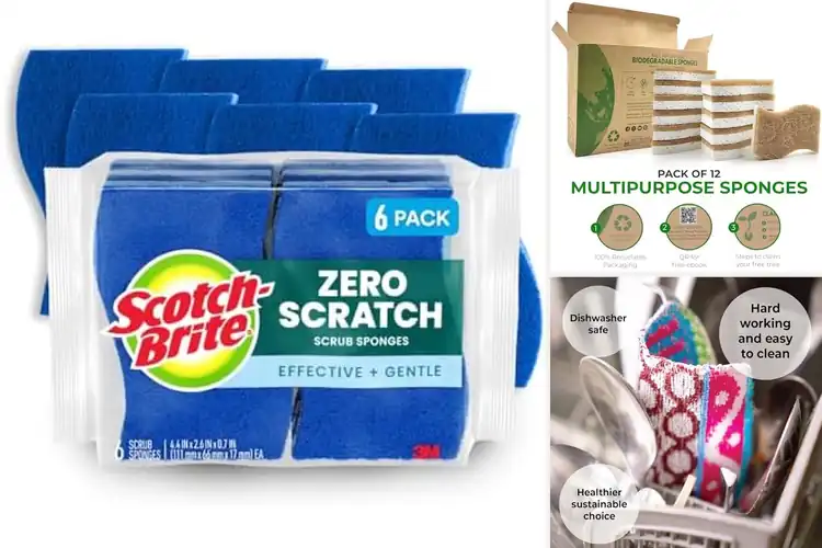 Detailed view of 10 Best Kitchen Scrubbers for Effortless Cleaning