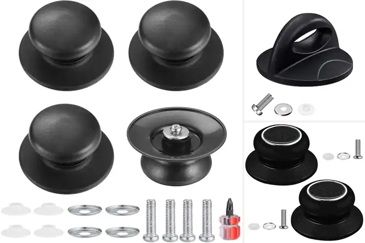 Detailed view of Best Lid & Handle Saucepans