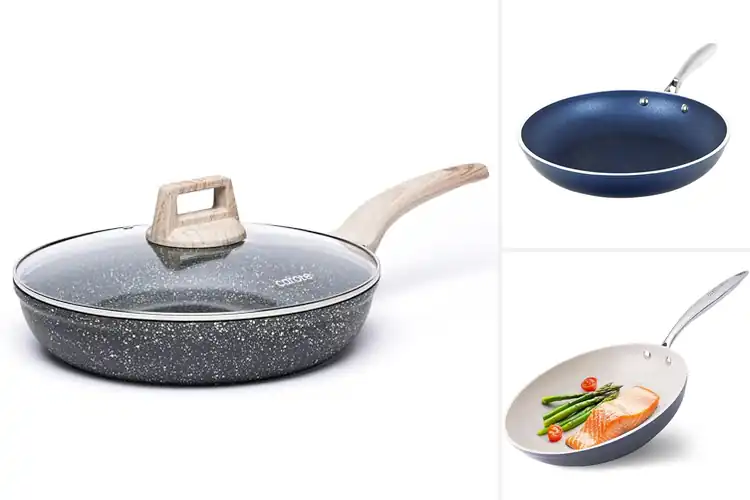 Detailed view of Best Long lasting Stone Cookware Pan