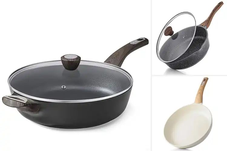 Detailed view of Best Low Fat Cooking Pans