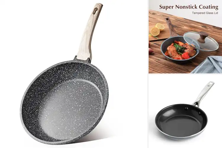 Detailed view of Best Low Oil Frying Pan: Top 10 Picks for Healthier Cooking