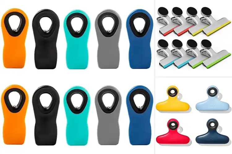 Detailed view of 10 Best Magnetic Food Clips to Declutter Your Kitchen