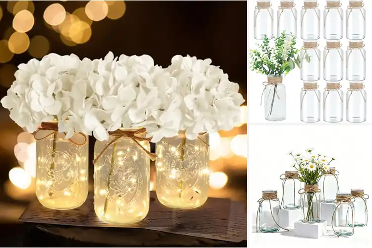 Detailed view of Best Mason Jar Decor Jars