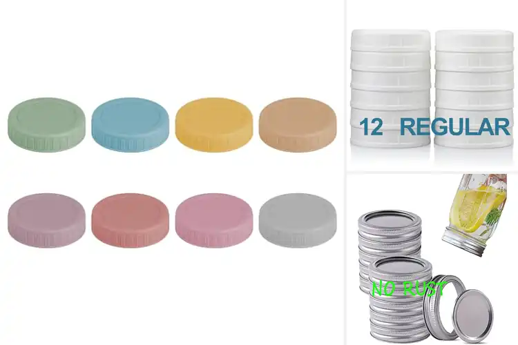 Detailed view of Best Mason Jar Lids For Regular Mouth