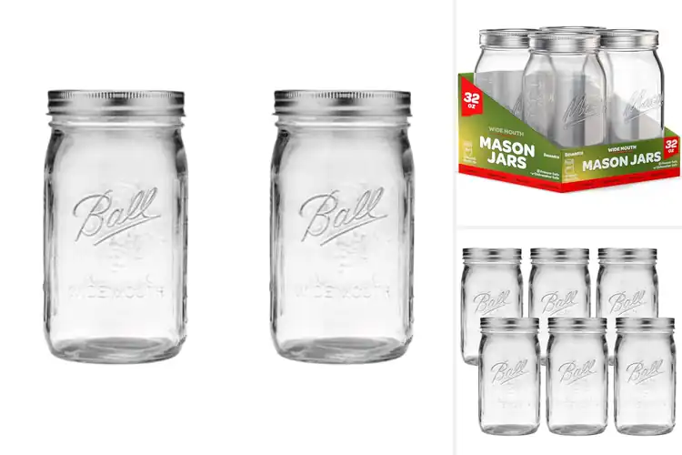 Detailed view of Best Mason Jars for Pickling
