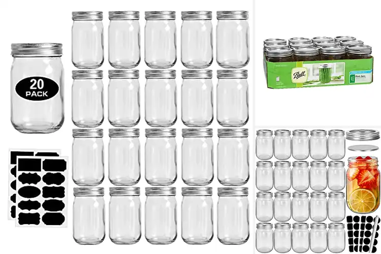 Detailed view of 10 Best Mason Jars Packs for Fresh, Stylish Storage