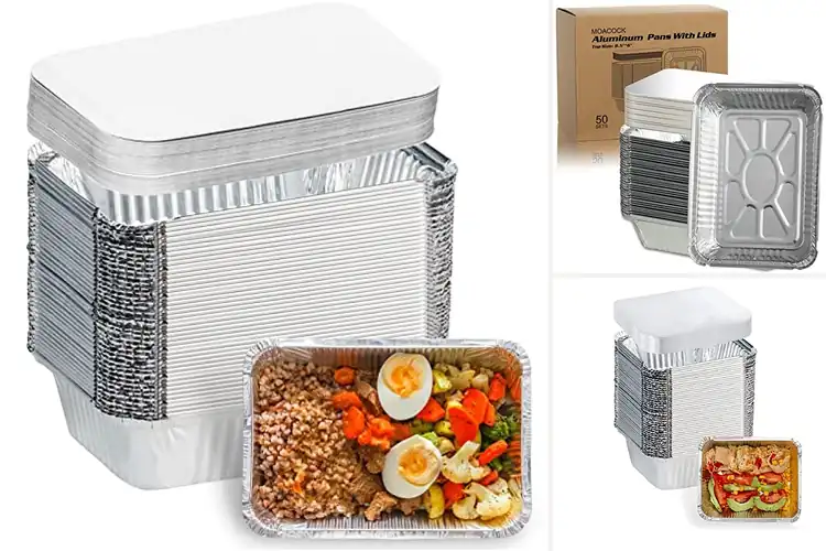 Detailed view of 10 Best Meal Prep Foil Pans: Simplify Your Cooking Routine