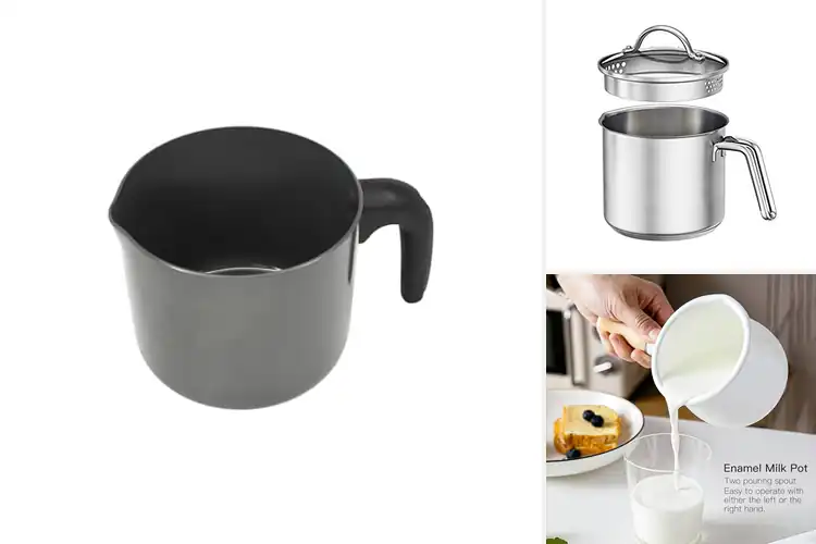 Detailed view of Best Milk Pans: Top Picks for Effortless Cooking and Pouring