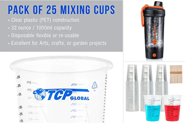 Detailed view of 10 Best Mixing Cups for Mess-Free, Precise Results