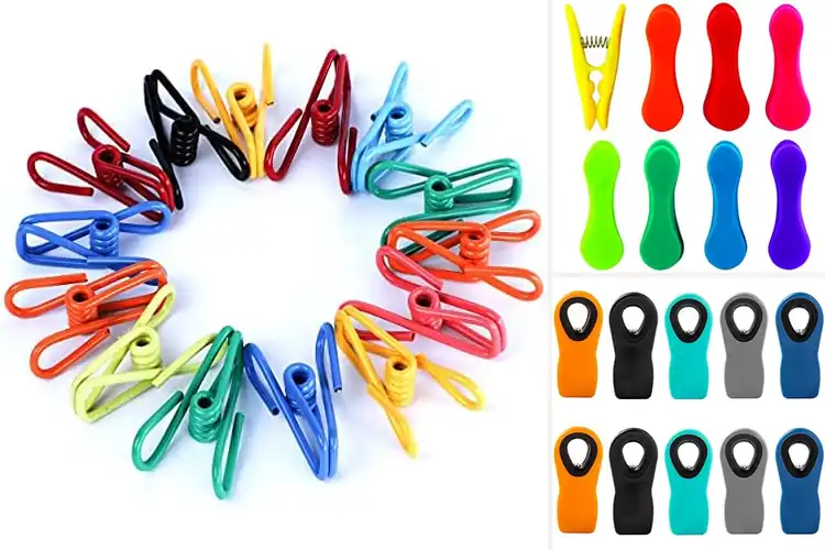 Detailed view of 10 Best Multicolor Bag Clips to Organize & Brighten Up