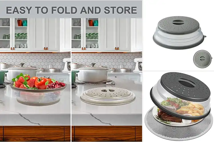 Detailed view of 10 Best Multipurpose Microwave Covers: Stop Splatters