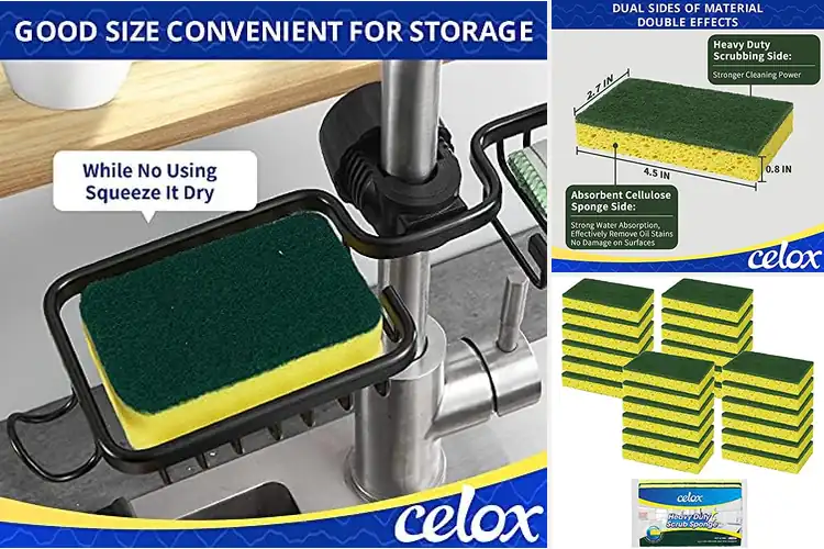 Detailed view of 10 Best Non-Scratch Sponges for Spotless, Safe Cleaning
