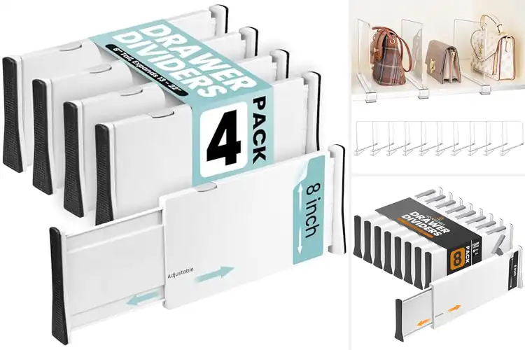 Detailed view of Best Non-Slip Dividers