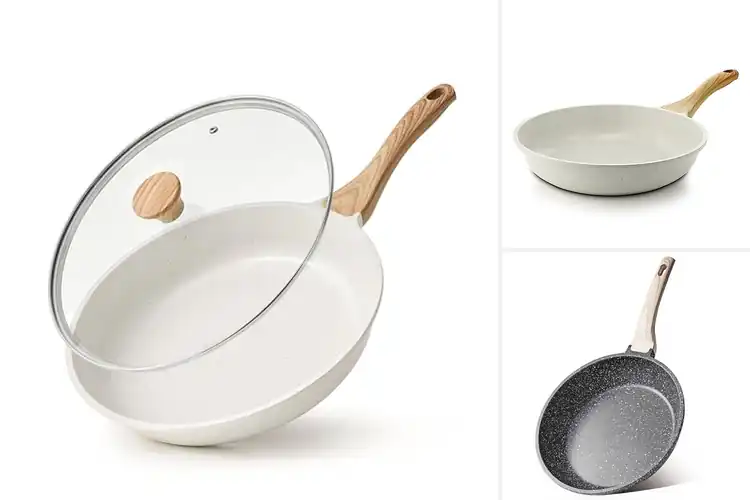 Detailed view of Best Non Stick Ceramic Pan: Cook Healthier, Clean Easier