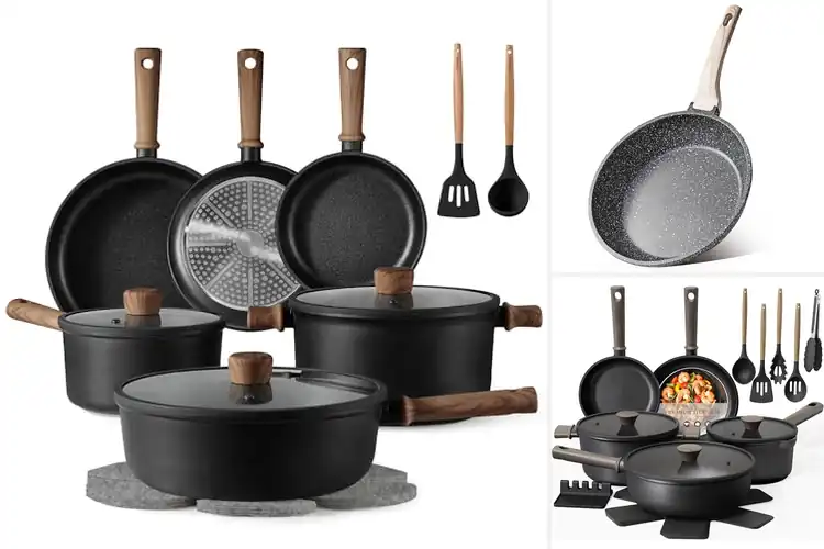 Detailed view of Best Non Stick Cooking Pans for Effortless Cooking & Cleanup