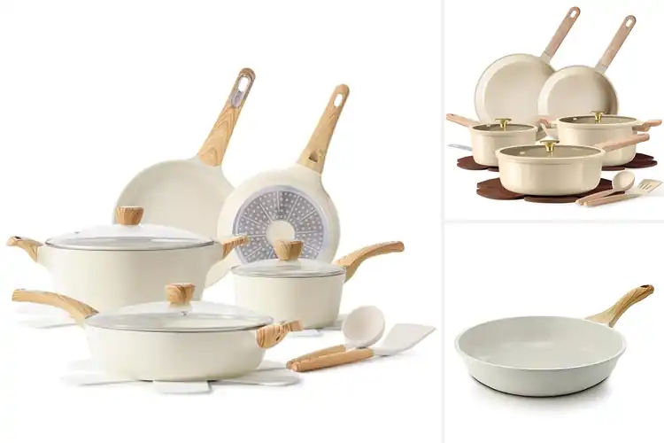 Detailed view of 10 Best Non-Toxic Ceramic Pans: Safe & Healthy Cooking Made Easy