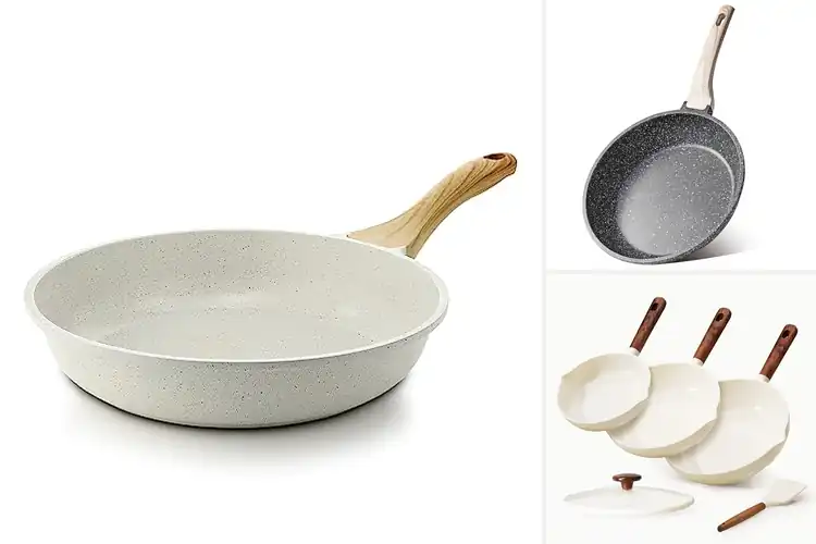 Detailed view of Best Non Toxic Frying Pan Coatings: Cook Healthier Today