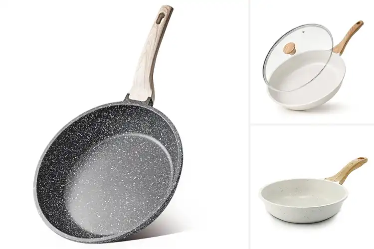 Detailed view of Best Non Toxic Frying Pan Options: Cook Safely, Worry-Free