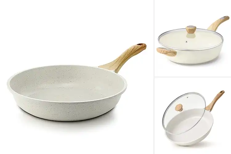 Detailed view of Best Non Toxic Pan Without PFOA PTFE PFAS